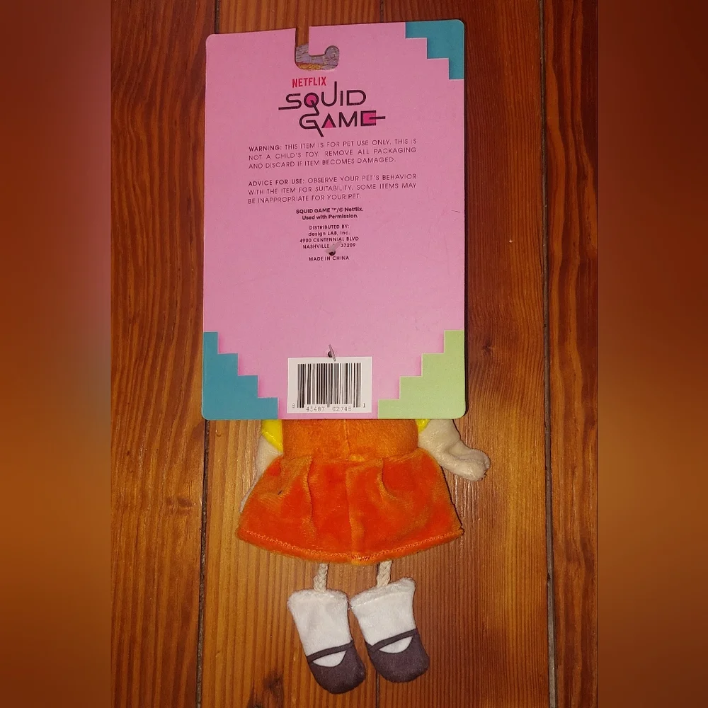 Squid Game Cat Toy